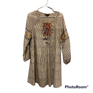 Anthropology Boho Dress